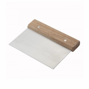 Winco DSC-3 Dough Knife / Bench Scraper, 6" x 3" baking tools,cake baking,kitchen gadgets