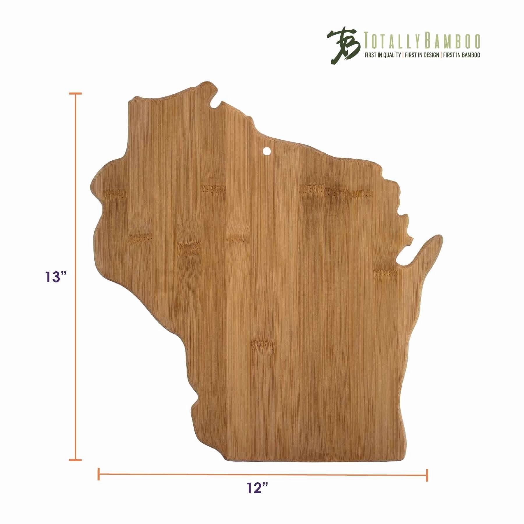 Wisconsin Cutting Board, 13" x 12"