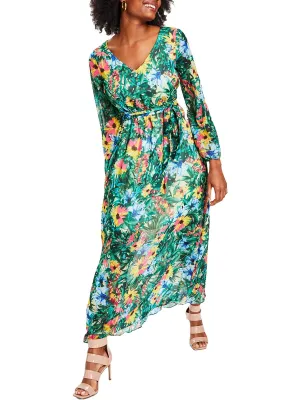 Womens Floral Long Maxi Dress ecco Shoes