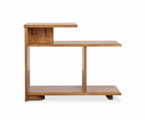Wood Castle Mid-Century End Table sofa,couch,living room furniture