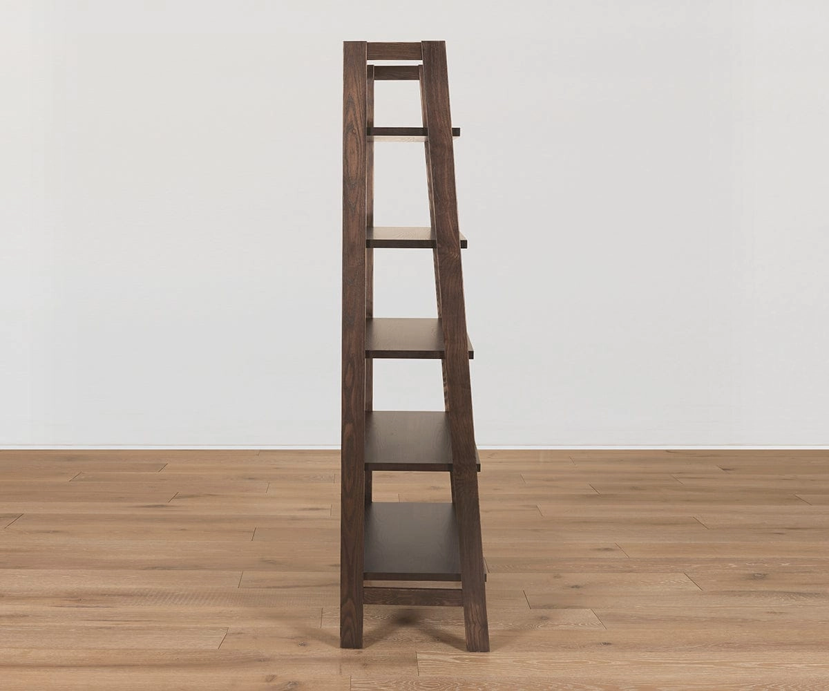 Wood Castle Myles Wide Bookcase