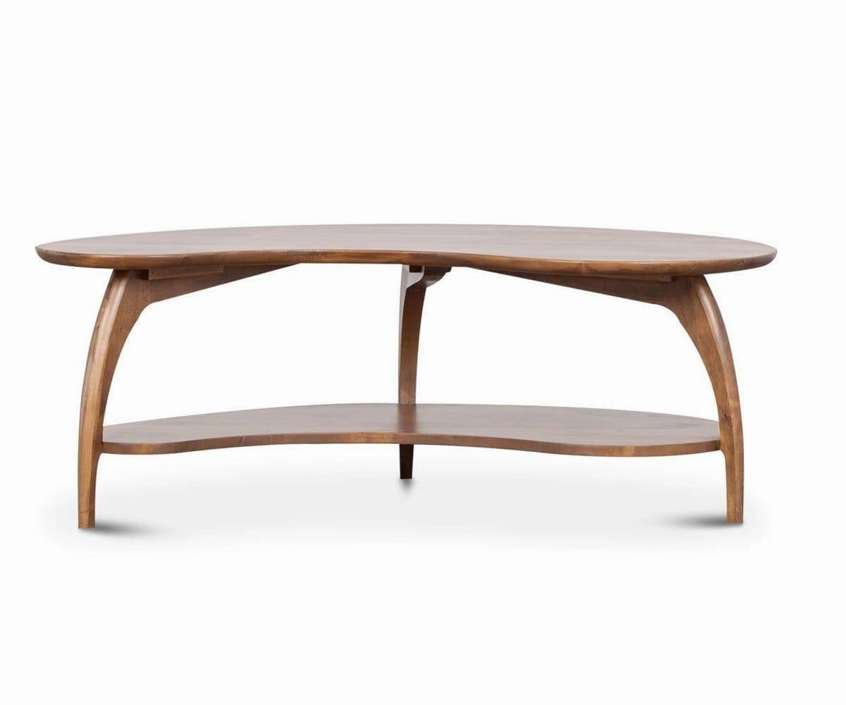 Wood Castle Tibro Coffee Table With Shelf sofa,couch,living room furniture