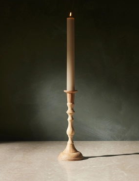 Wooden Georgian Candlesticks home decor,home accents,interior accessories