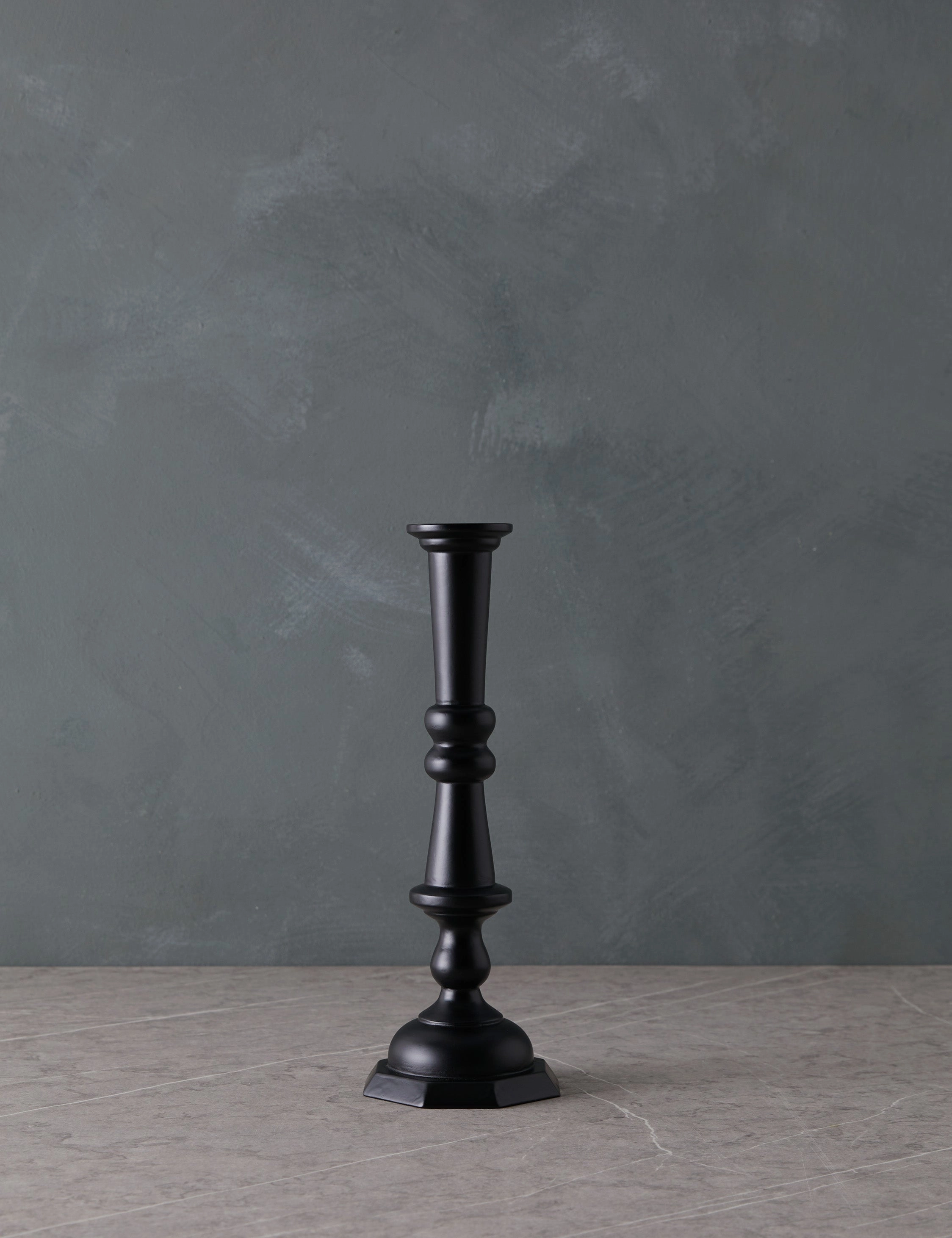 Wooden Georgian Candlesticks