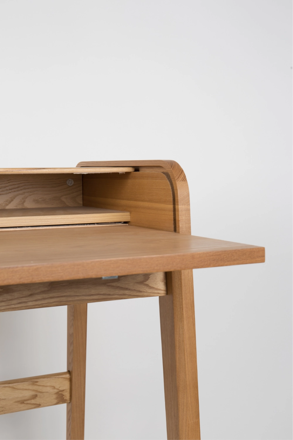 Wooden Secretary Desk Table | Zuiver Barbier