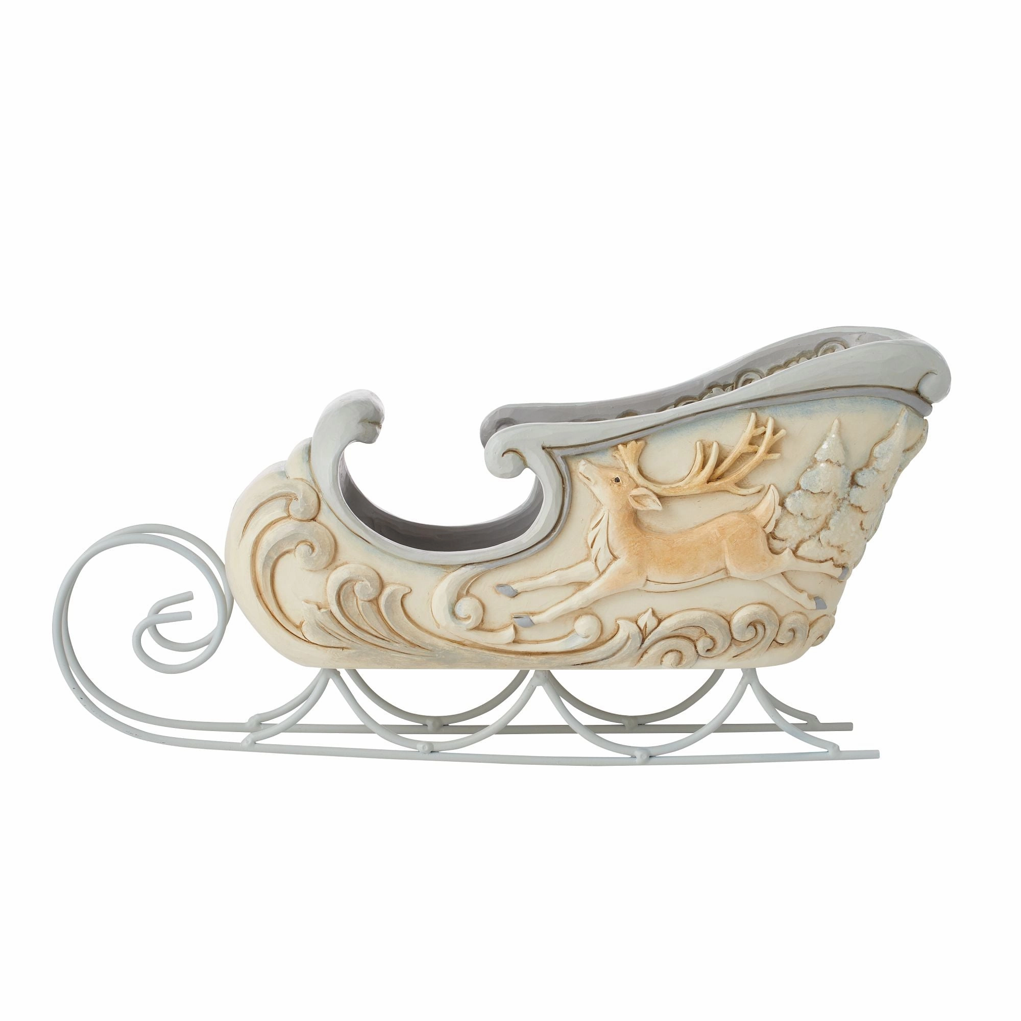 Woodland Sleigh Center Piece