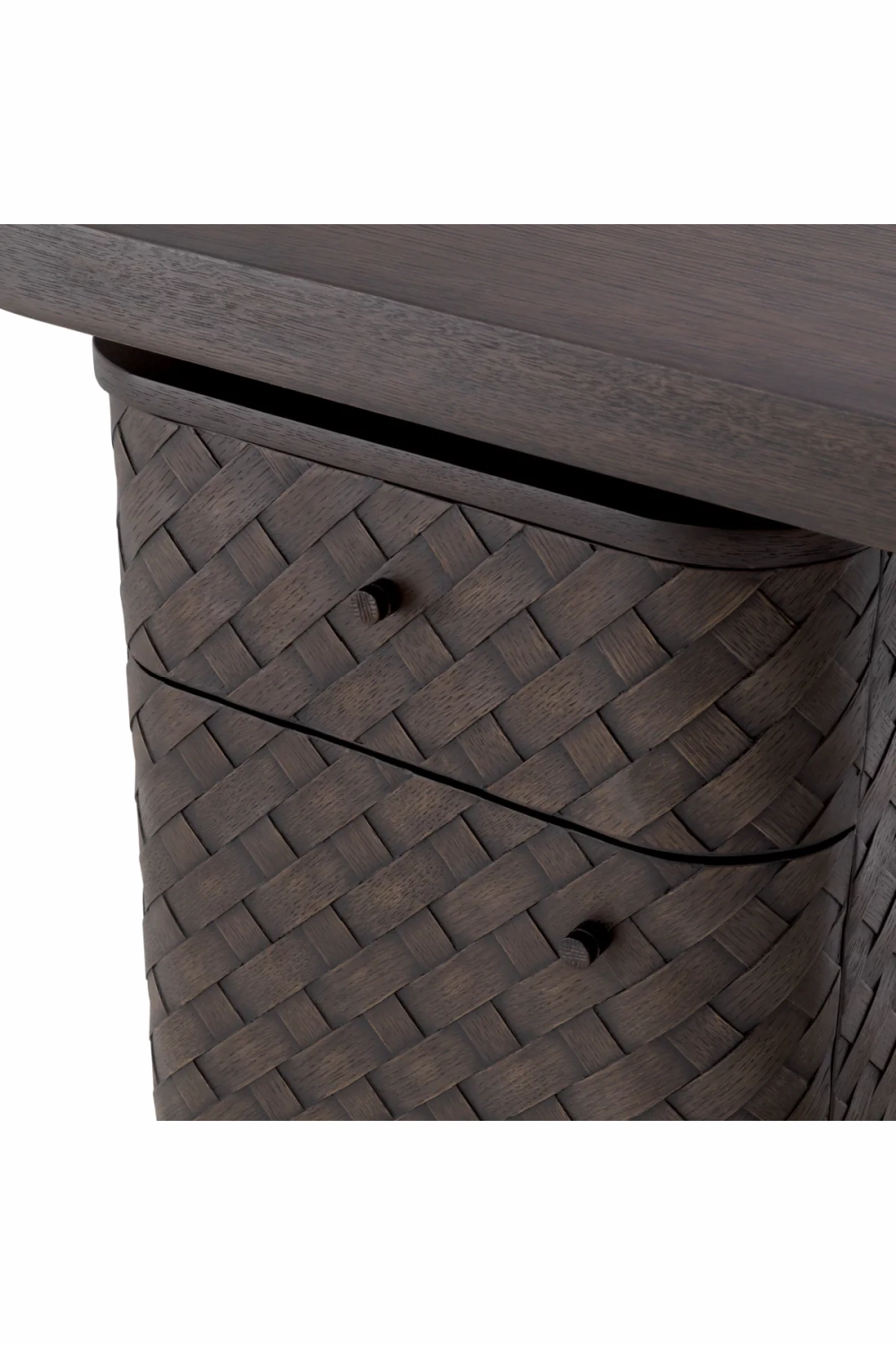 Woven Oak Desk | Eichholtz Fiji