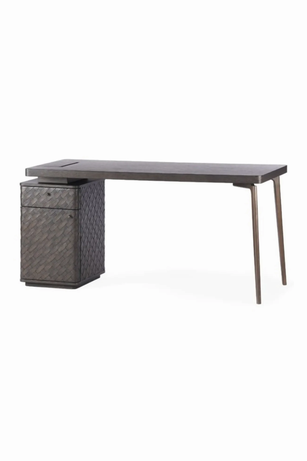 Woven Oak Desk | Eichholtz Fiji desk,home desk,workstation