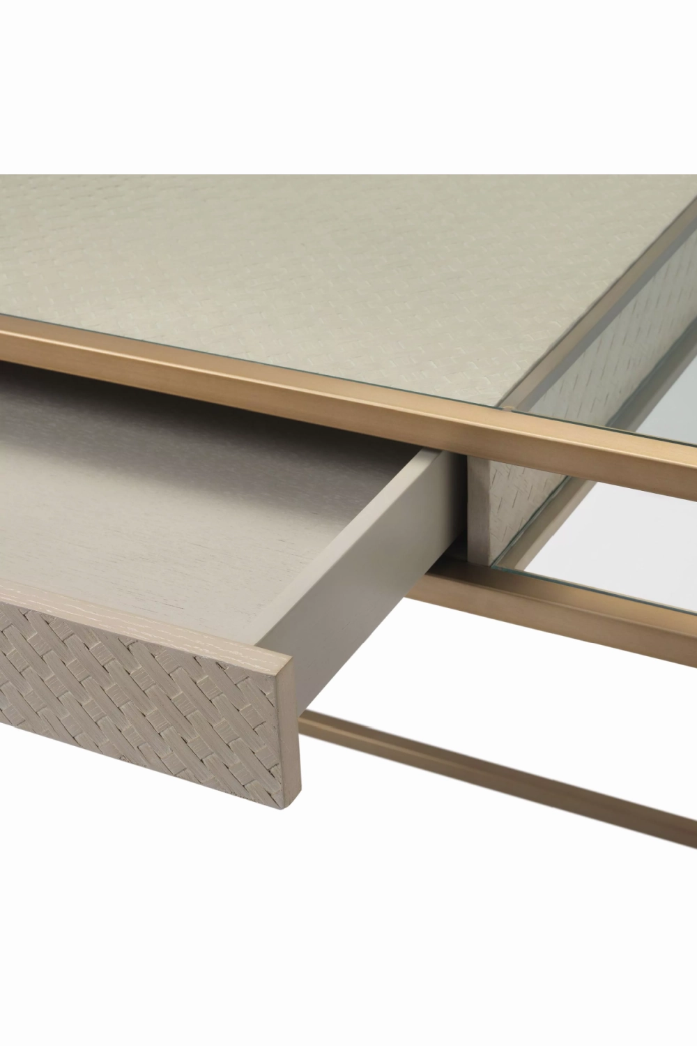 Woven Oak Desk | Eichholtz Napa Valley