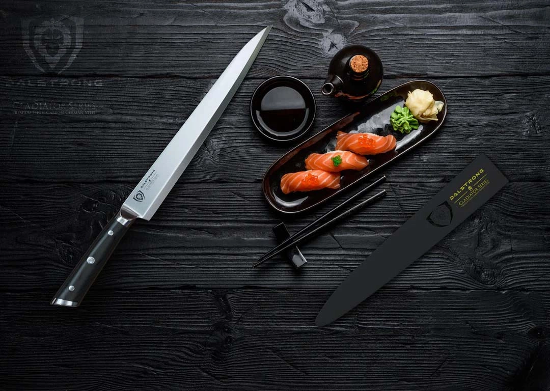 Yanagiba Knife 10.5" | Gladiator Series | NSF Certified | Dalstrong 