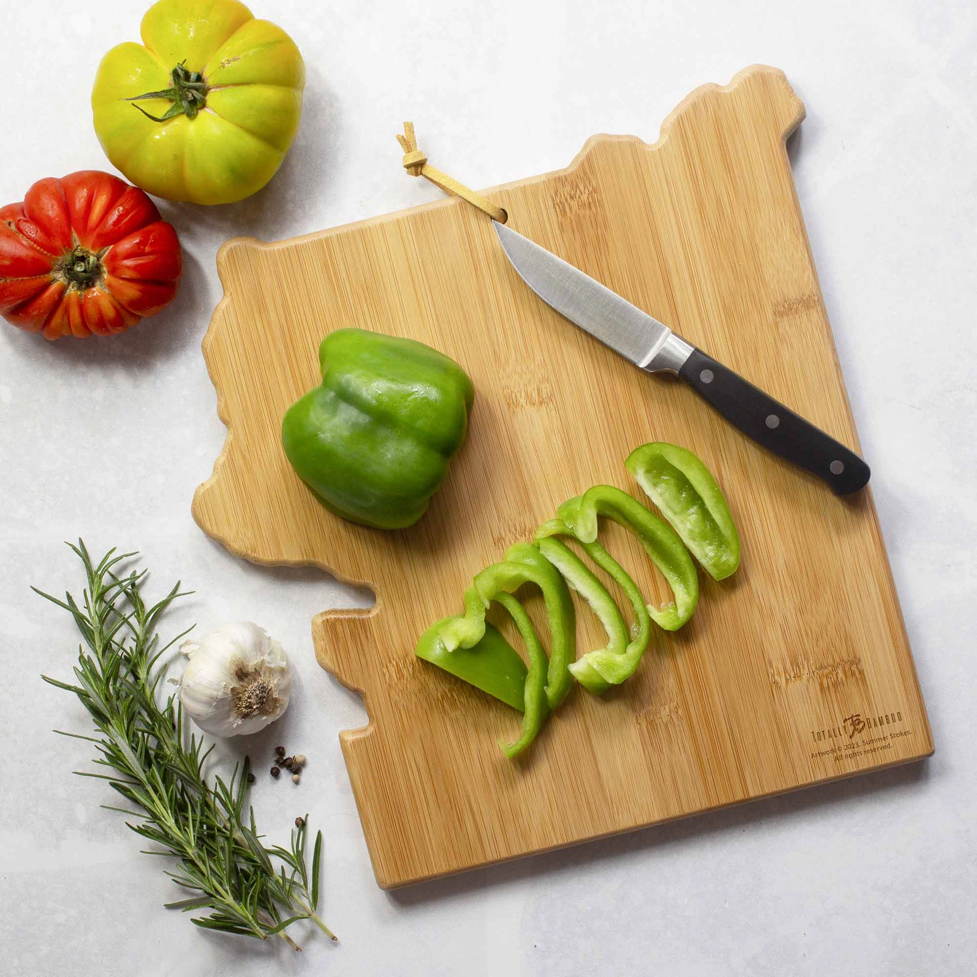 Yellowstone Cutting Board with Artwork by Summer Stokes