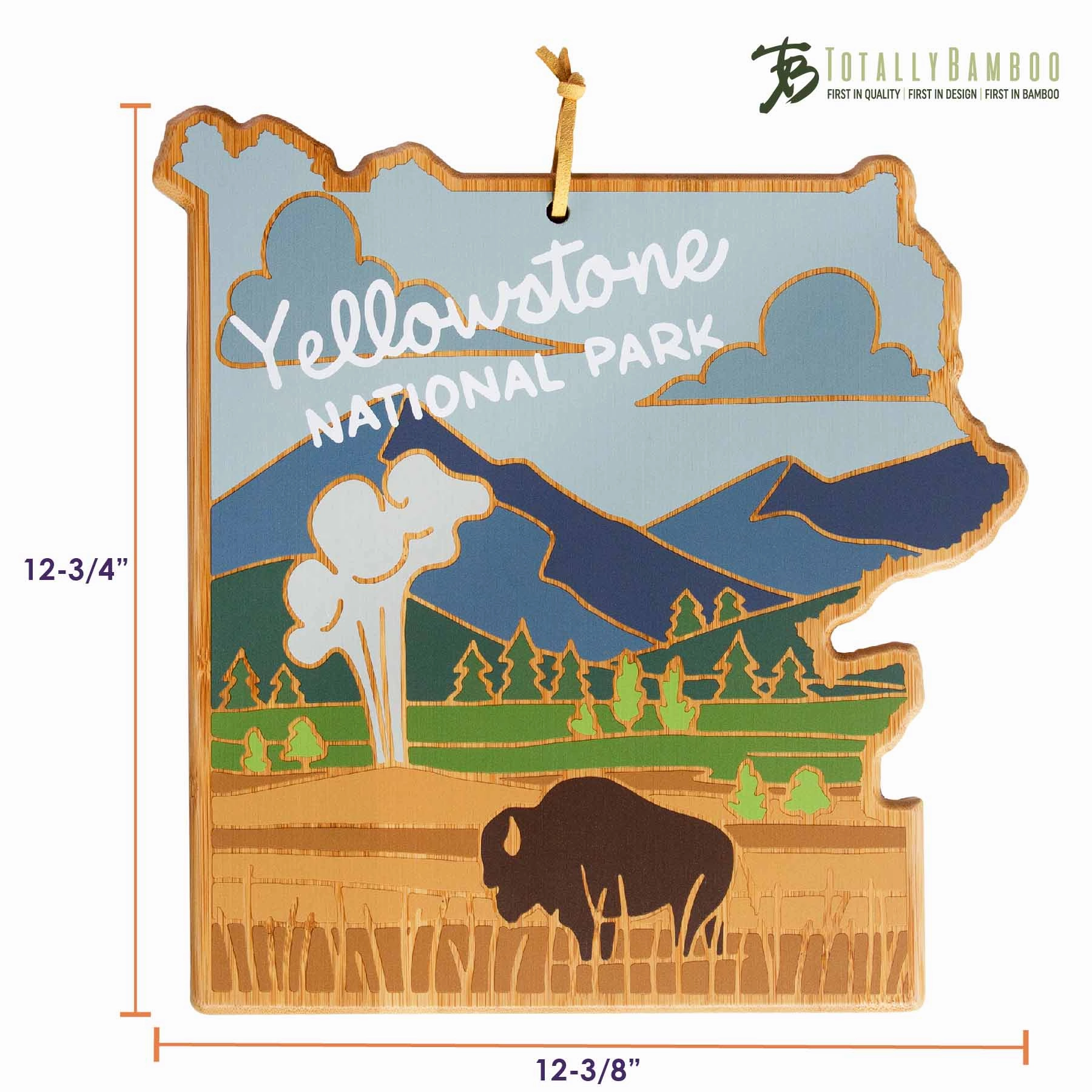 Yellowstone Cutting Board with Artwork by Summer Stokes