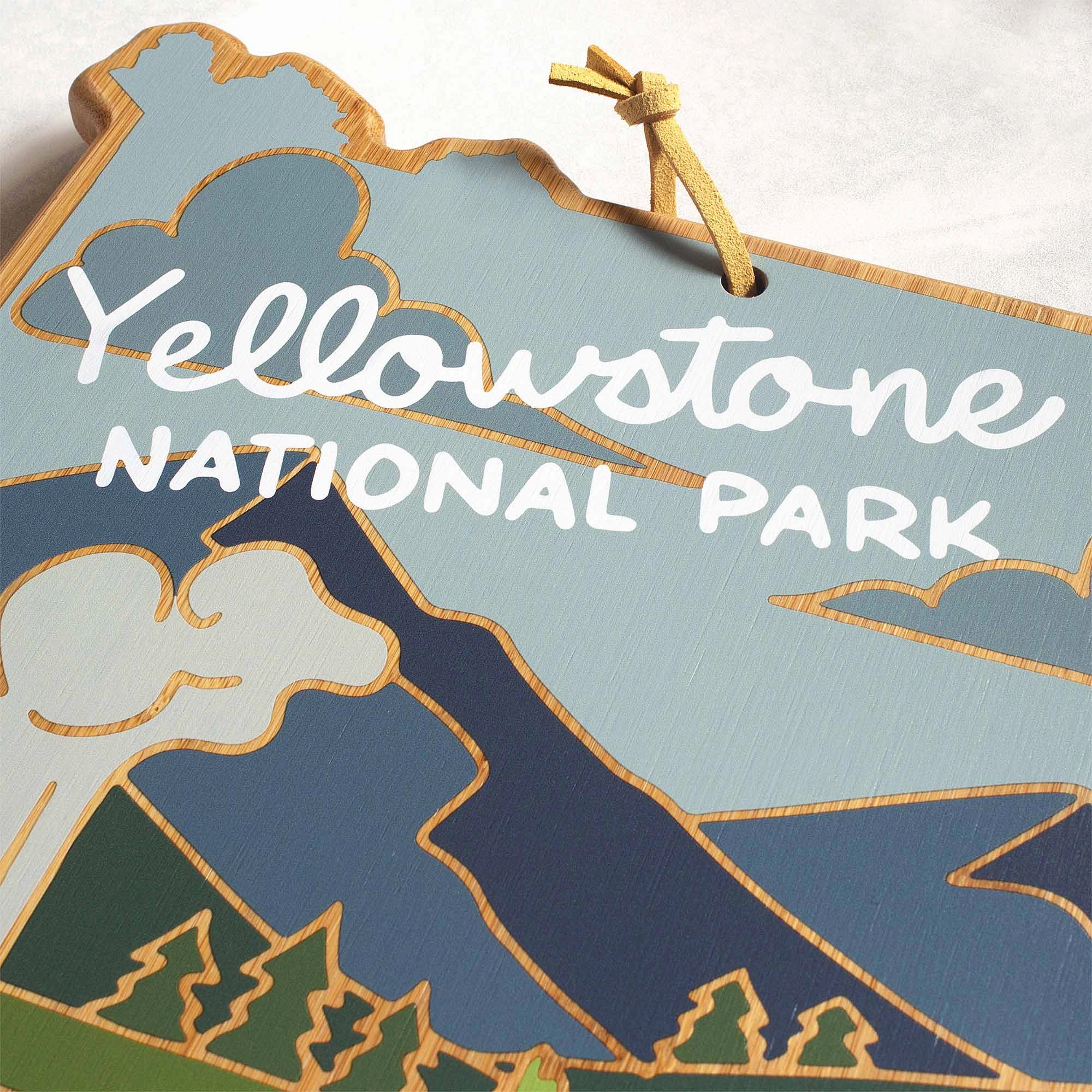 Yellowstone Cutting Board with Artwork by Summer Stokes