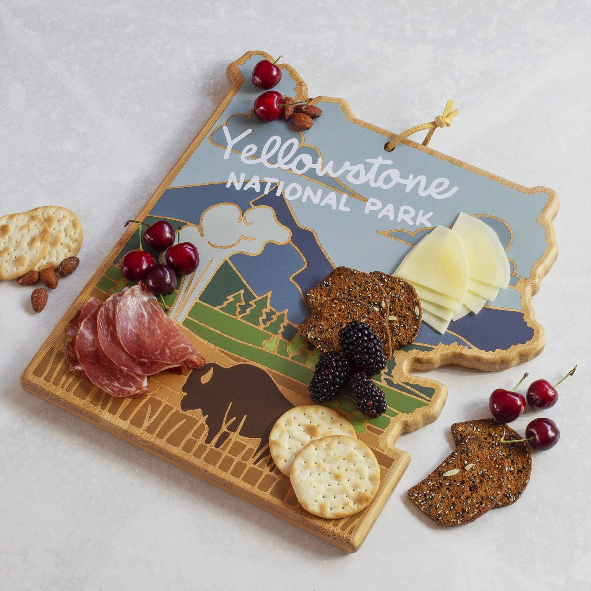 Yellowstone Cutting Board with Artwork by Summer Stokes