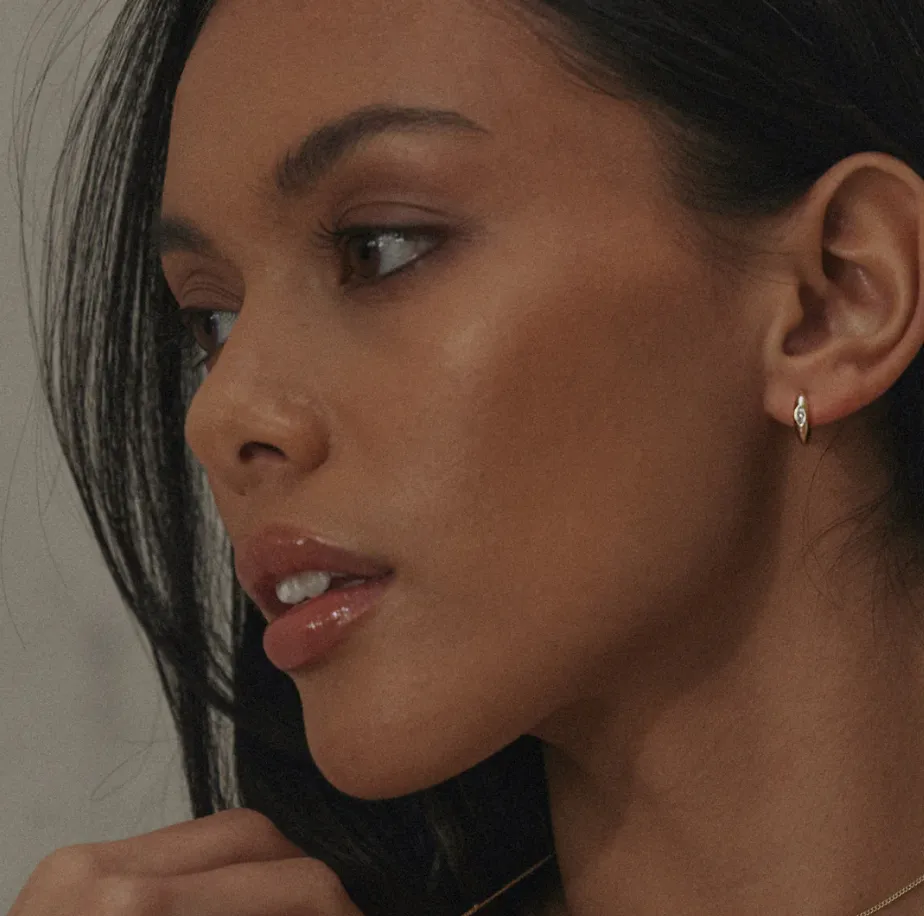 Zahar Gigi Earrings White Shoes_Bianc-Jewellery