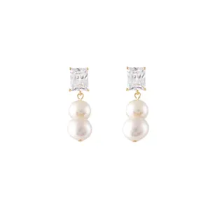 Zahar Saint Earrings White Shoes_Bianc-Jewellery