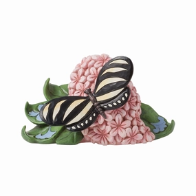 Zebra Longwing Butterfly Mini figurines,decorative figurines,home accents